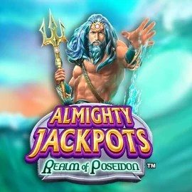 Enjoy Almighty Jackpots – Realm of Poseidon by Novomatic – logo hosted on spindogscasino.net