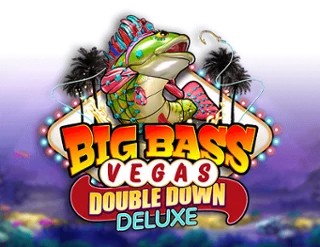Official Slots logo: Big Bass Vegas Double Down Deluxe Slot by Pragmatic Play at Spin Dog Casino