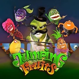 Slots logo of Jumping Fruits from Wazdan at Spin Dog Casino