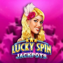 Lucky Spin Jackpots slot icon by Novomatic, available at Spin Dog Casino