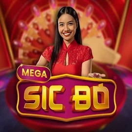 Mega Sic Bo online game logo by Pragmatic Play on spindogscasino.net