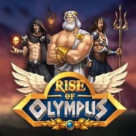 Rise of Olympus casino game by Play'n GO – featured logo at Spin Dog Casino