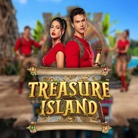 Treasure Island online game logo by Pragmatic Play on spindogscasino.net
